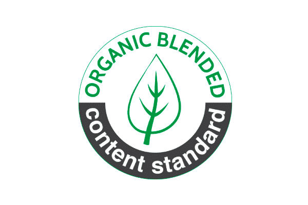 marca de calidad orgánica mezclada