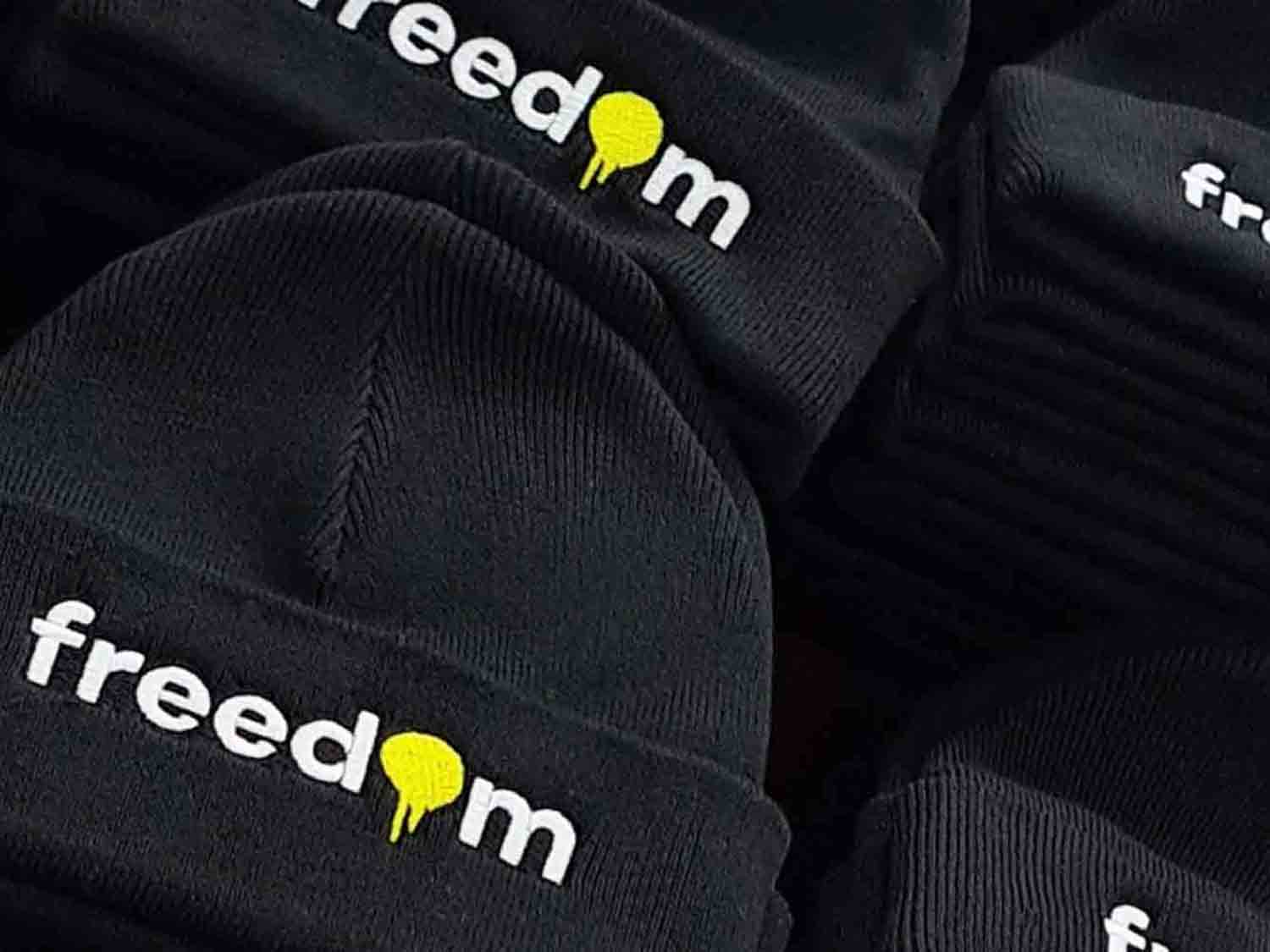 freedom internet beanies