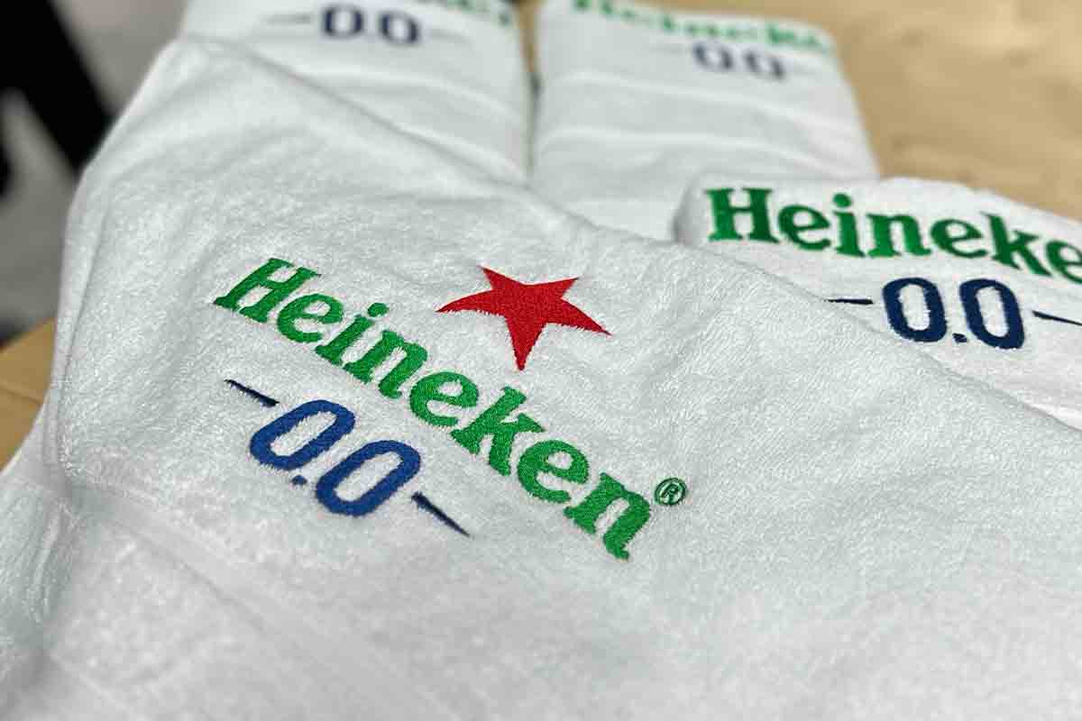 heineken handdoeken eigenlabel