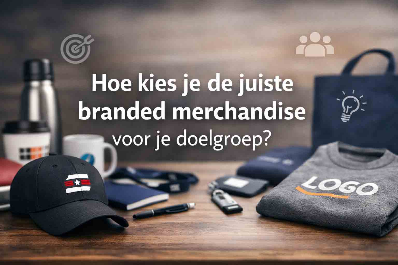 hoe kies je de juiste merchhandise voor je doelgroep