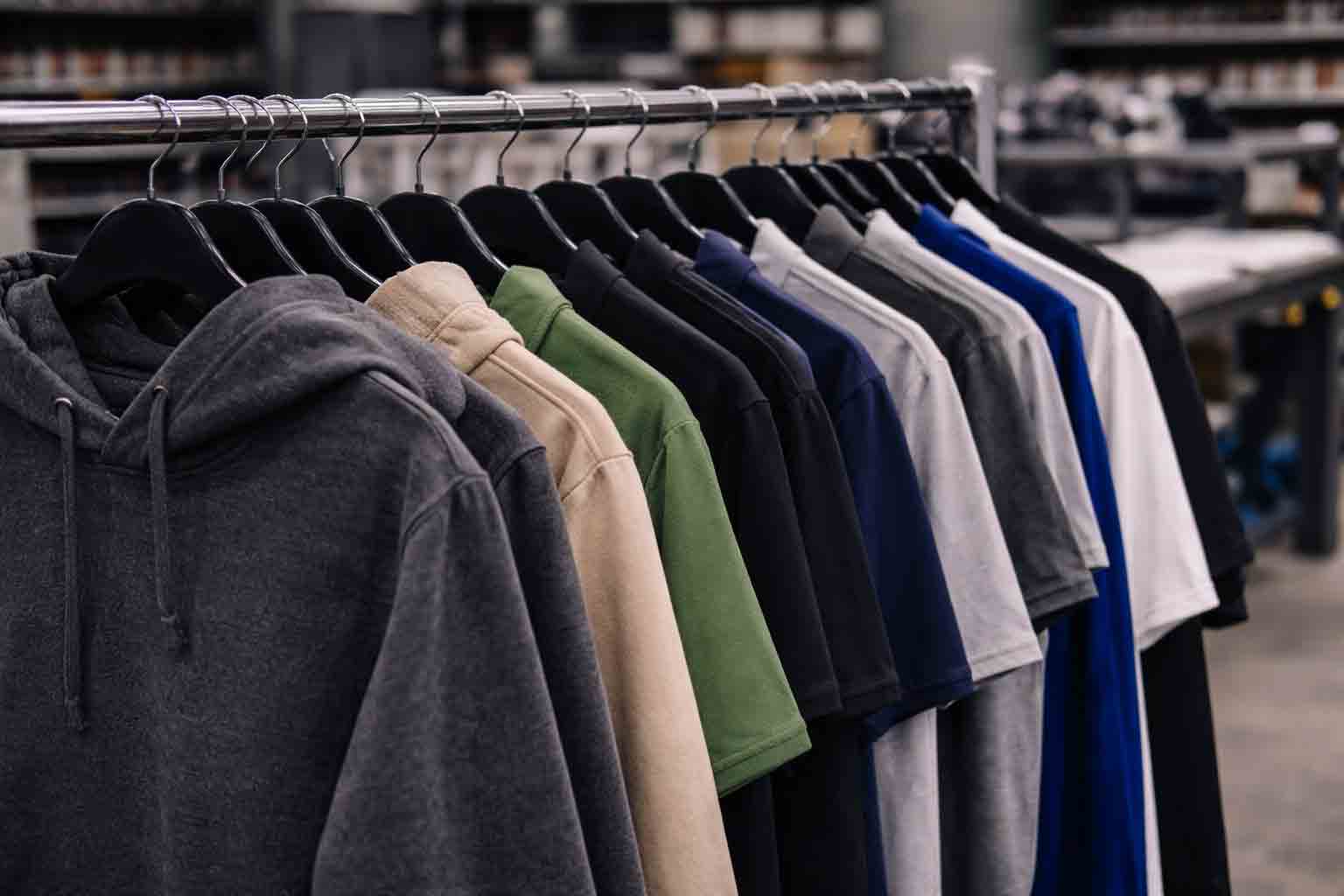 kledingrek drukkerij borduren bedrukken