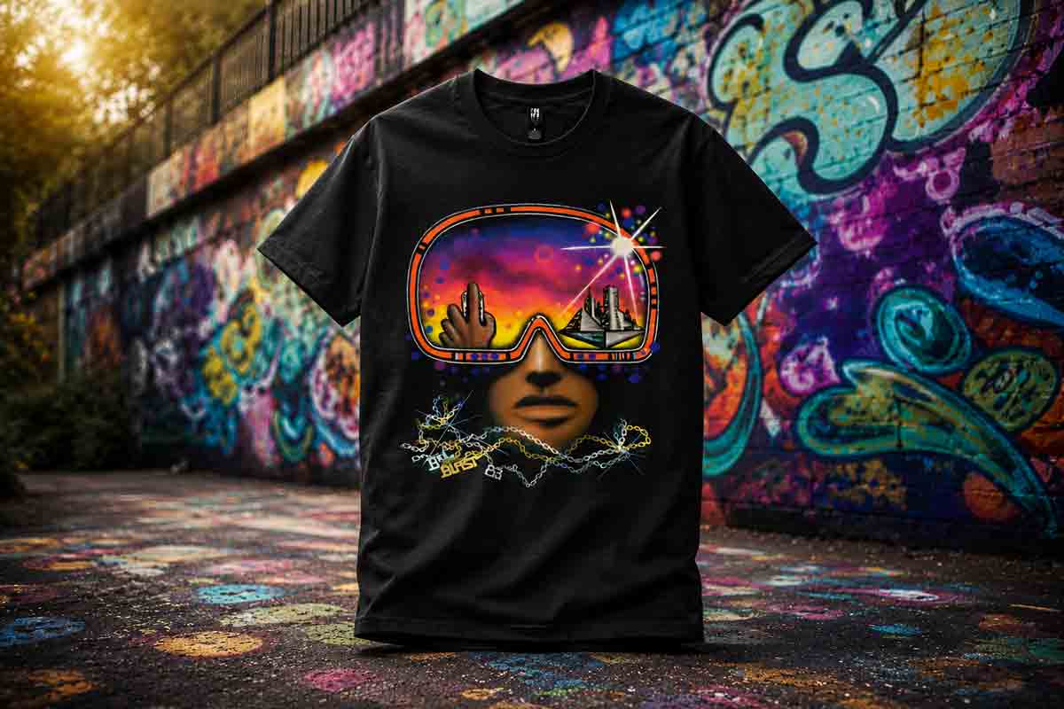 bill blast t-shirt street art graffiti
