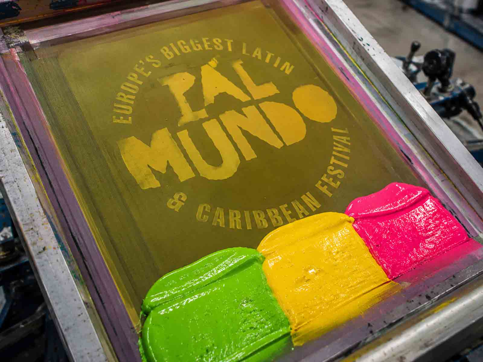 iris zeefdruk pal mundo festival